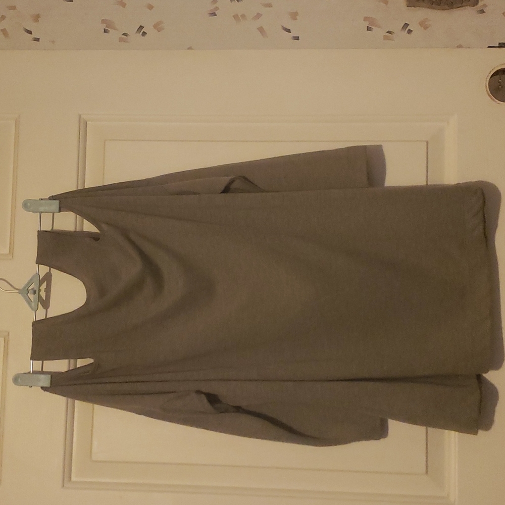 Zara gray peek a boo shoulder top - Picture 4 of 4